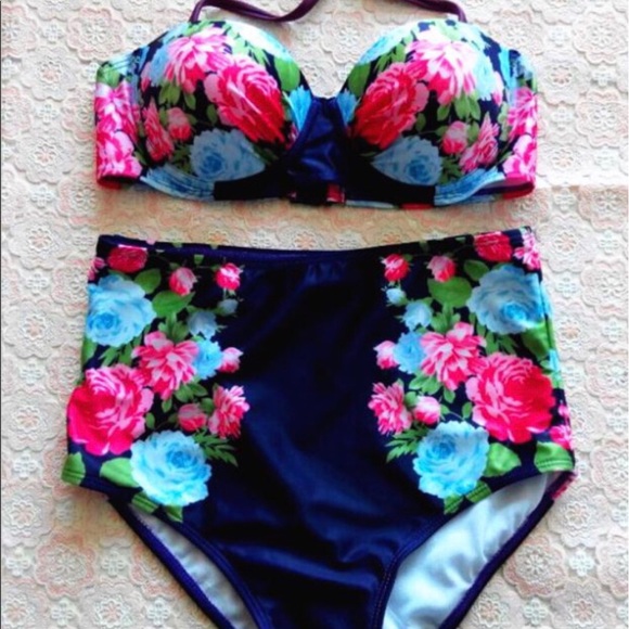 Bikini Set Blue - Picture 2 of 2